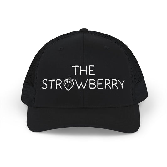 THE STRAWBERRY Logo Trucker Hat (Embroidered)